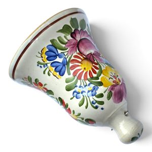 HANDPAINTED BELL, tradional czech ceramics