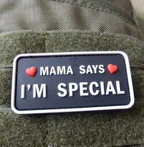 MAMA SAYS - I´M SPECIAL Patch, SWAT 3D Patch