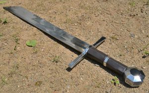 FALCHION, Germany, exact replica, year 1500