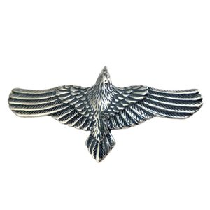 Flying CROW - Raven pendant, sterling silver