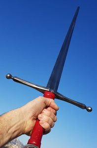 LUXEMBOURG, hand and a half sword