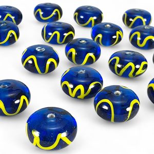 Viking glass bead, Ribe, Denmark