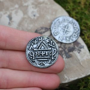 Denarius Boleslaus I, Duke of Bohemia, tin replica