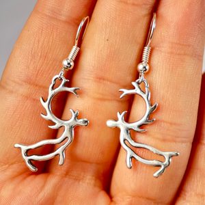 PORO, Sami reindeer, earrings silver 925