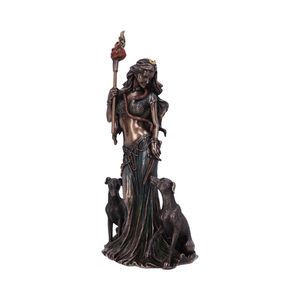 Drag image to spin Hecate Moon Goddess - figurine 34 cm