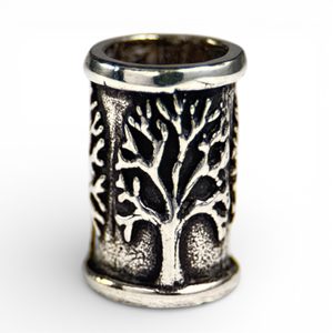 TREE OF LIFE - silver bead (not only) for beard Ag 925