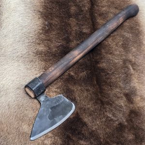 PILSEN, hache hussite médiévale du XVe siècle, réplique Bohême