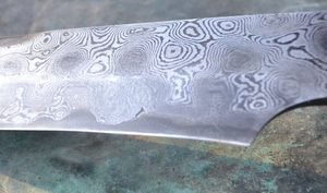 CHRONOS, DAMASCUS STEEL KNIFE WITH METEORITE MUONIONALUSTA - DAMASCUS STEEL KNIVES{% if kategorie.adresa_nazvy[0] != zbozi.kategorie.nazev %} - WEAPONS - SWORDS, AXES, KNIVES{% endif %}