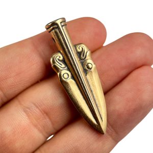 Scythian Arrow, pendant, bronze