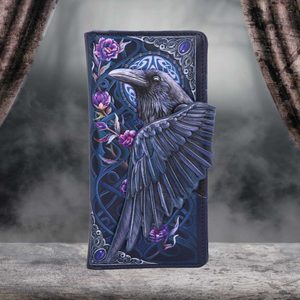 Crows, wallet, 18.5cm
