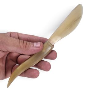 A horn knife