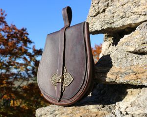 BORGAR, EARLY MEDIEVAL POUCH - BAGS, SPORRANS{% if kategorie.adresa_nazvy[0] != zbozi.kategorie.nazev %} - LEATHER PRODUCTS{% endif %}