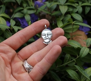 CELTIC HEAD, MSECKE ZEHROVICE, SILVER PENDANT - PENDANTS{% if kategorie.adresa_nazvy[0] != zbozi.kategorie.nazev %} - SILVER JEWELLERY{% endif %}