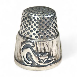 CATS, silver thimble