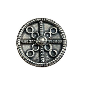 Sun Circle, oppidum Zavist, Celtic pendant, silver