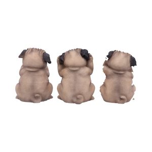 THREE WISE PUGS 8.5CM - FIGURES, LAMPS, CUPS{% if kategorie.adresa_nazvy[0] != zbozi.kategorie.nazev %} - PAGAN DECORATIONS{% endif %}