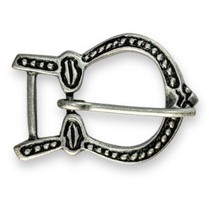 RUS VIKING BELT BUCKLE, antique silver, zinc