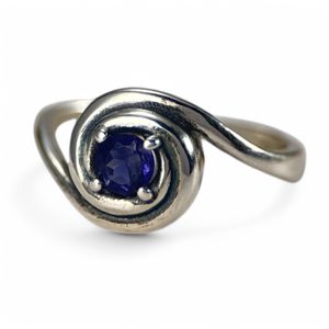 NORICA, silver ring, amethyst, Ag 925/1000