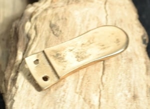 Sangle de bronze End, Slave , Xe siècle, Moravia Magna