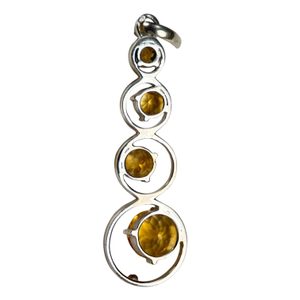 LUMINA, pendant, citrine , Ag 925/1000