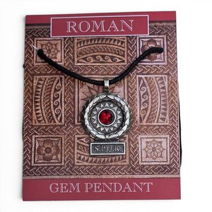 Pendant Roma Victor, red