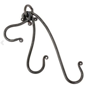 Hakenset für den Topf - geschmiedet, verstellbar