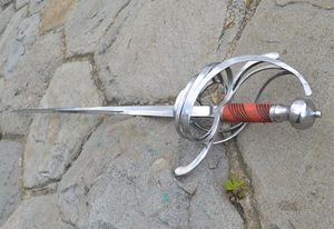 RAPIER WITH WOODEN HILT II - RENAISSANCE SWORDS, RAPIERS, SABRES{% if kategorie.adresa_nazvy[0] != zbozi.kategorie.nazev %} - WEAPONS - SWORDS, AXES, KNIVES{% endif %}