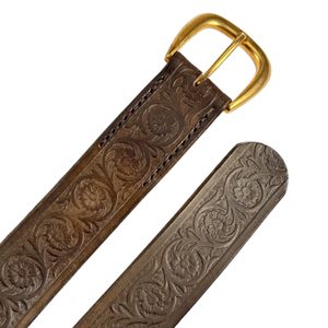 FLORES, ceinture belt, marron