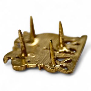 VENDEL, rivet de ceinture décoratif, laiton