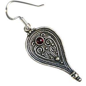 ROMA, ancient Roman earrings, silver