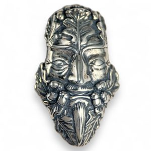 Homme vert, pendentif en argent, Ag 925