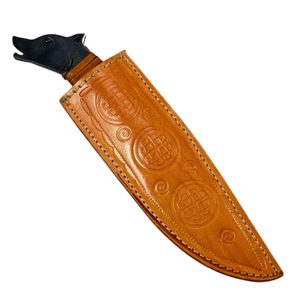 Wolf, forged knife
