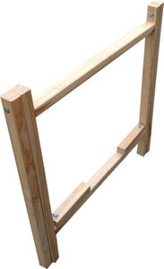 Straw target stand for archery 80cm