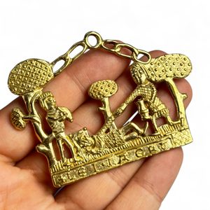 Folk feast, medieval pilgrim badge