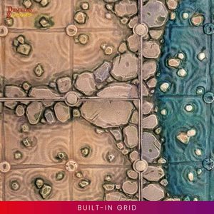 Dungeons & Lasers: Dwarven mine - Half-height Walls