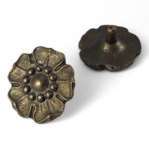 Rose, medieval belt ornament