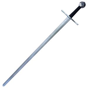 SION, one-handed sword, 14th–15th century, Full Tang, black