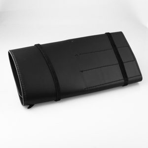 Leather sheath for throwing knives, black
