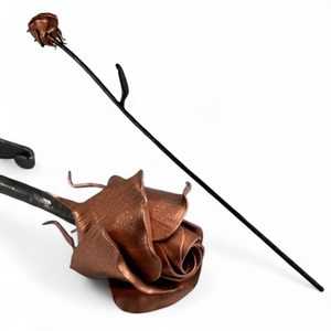 Forged rose - gold colour
