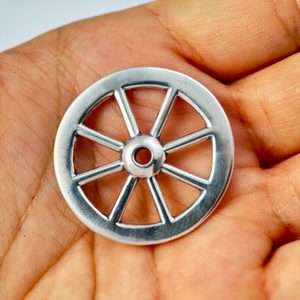 TARANIS WHEEL, oppidum Stradonice, Bohemia, silver replica Ag 925, 10 g