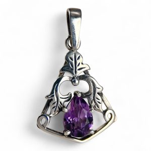 ZEPHYRS, pendant, silver - Amethyst