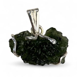 APPOLO, pendant - Moldavite, silver 925/1000