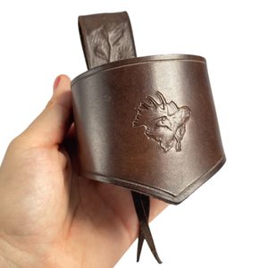 Horaire de corne en cuir Moose - Cadeau pour chasseurs