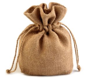 Jute Pouch Bag 18x20 cm