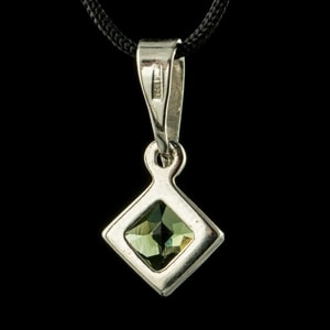 NEREA, MOLDAVITE PENDANT, SILVER 925 - MOLDAVITES, CZECH{% if kategorie.adresa_nazvy[0] != zbozi.kategorie.nazev %} - SILVER JEWELLERY{% endif %}