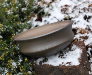 BOWL Oppidum Stradonice, Bohemia, Celtic graphite pottery, replica