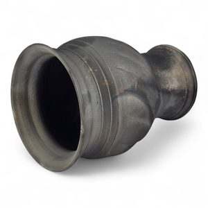 Medieval goblet, smoked ceramics