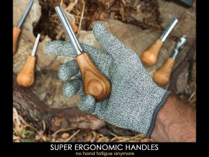 Set of palm carving chisels SC05