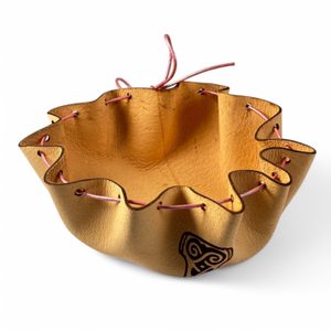 Grande pochette en cuir - Marteau de Thor