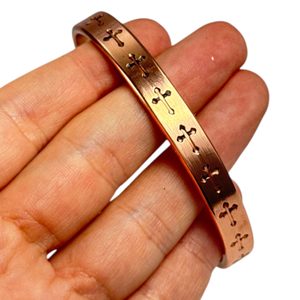 CRUSADER, copper bracelet